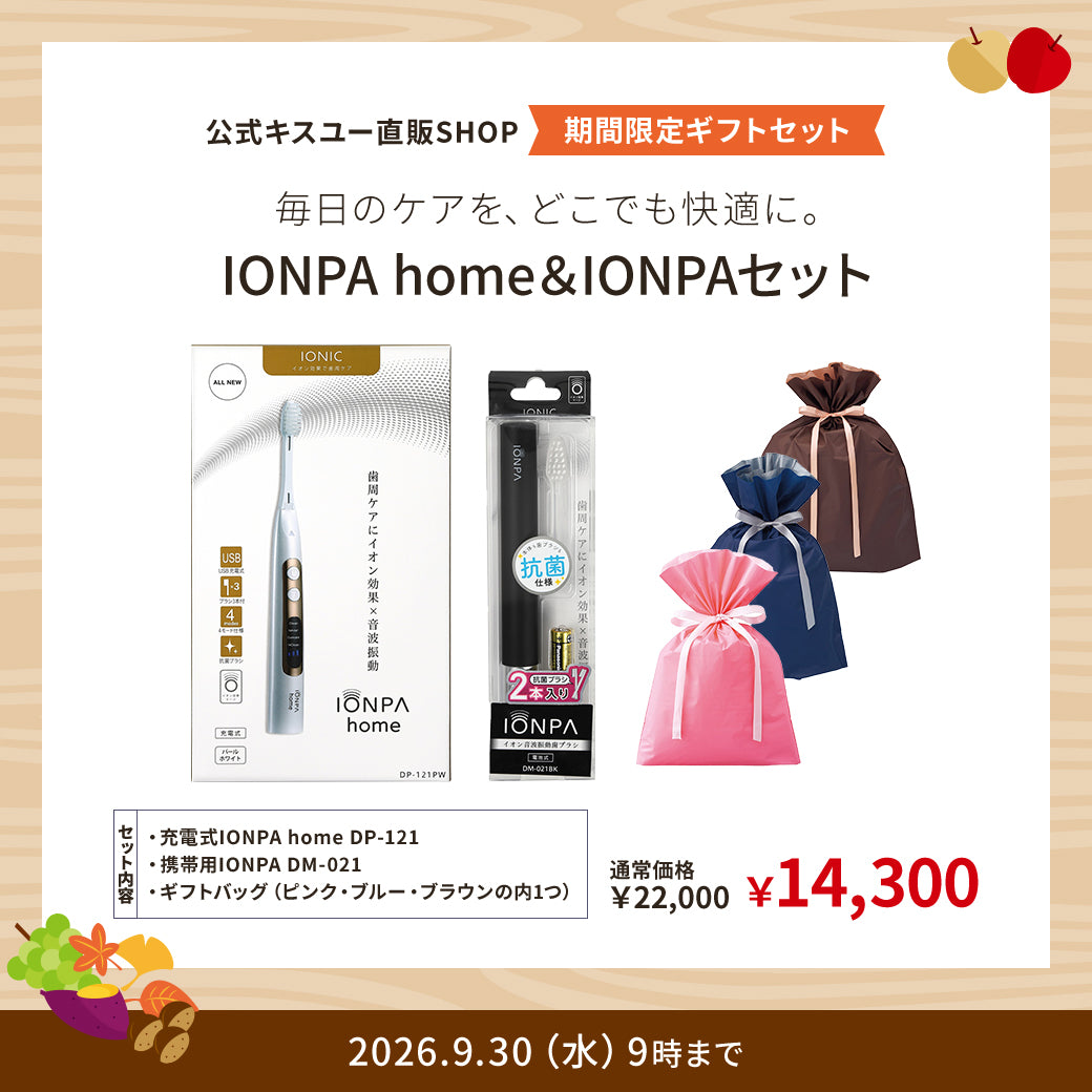 【期間限定】 充電式IONPA home ＆携帯用IONPA