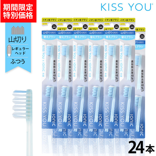 【期間限定】山切りレギュラー ふつう 替えブラシ24本（2P×12）